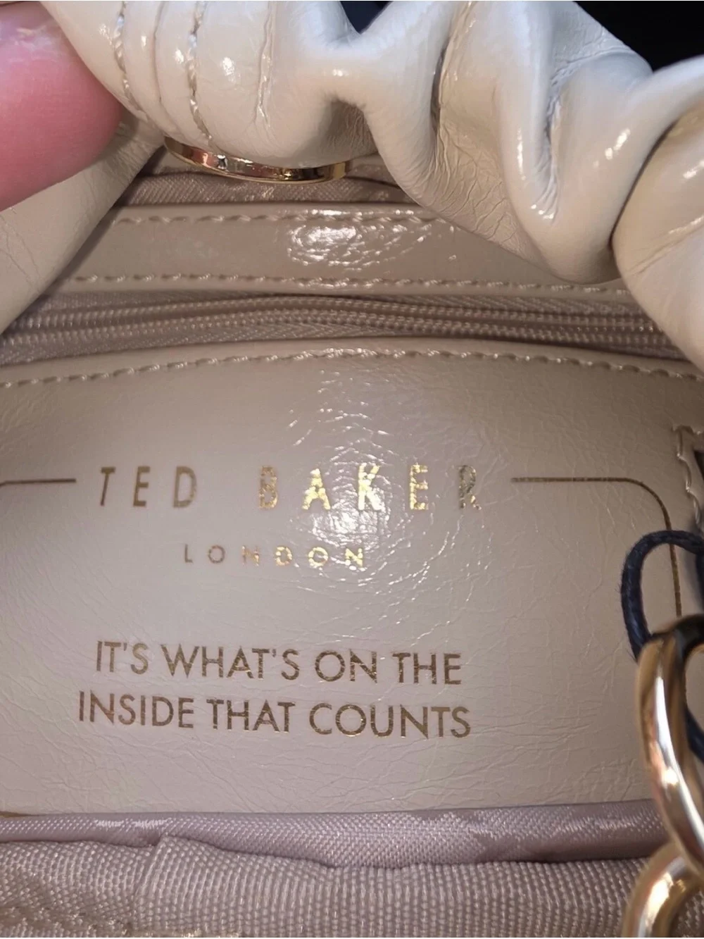 Ted Baker Esse Bow Strap Pouch Bag NWT